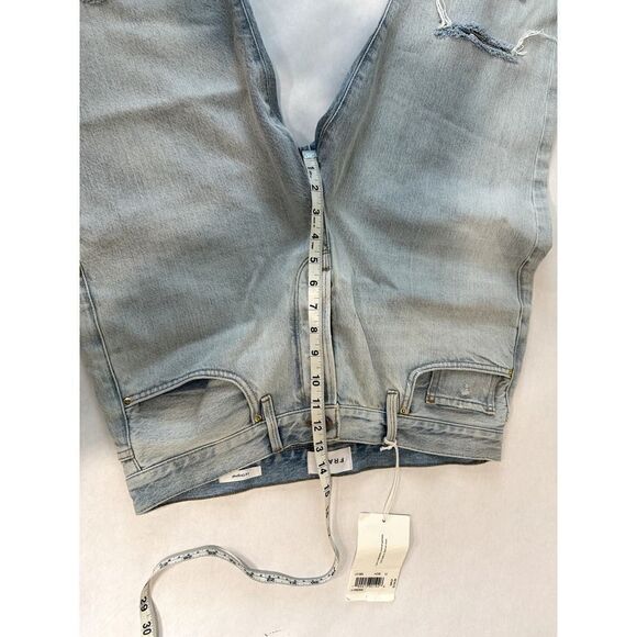 NWT Frame Le Original High Rise Straight Fit Jeans Distressed - Size 32 - Picture 7 of 10